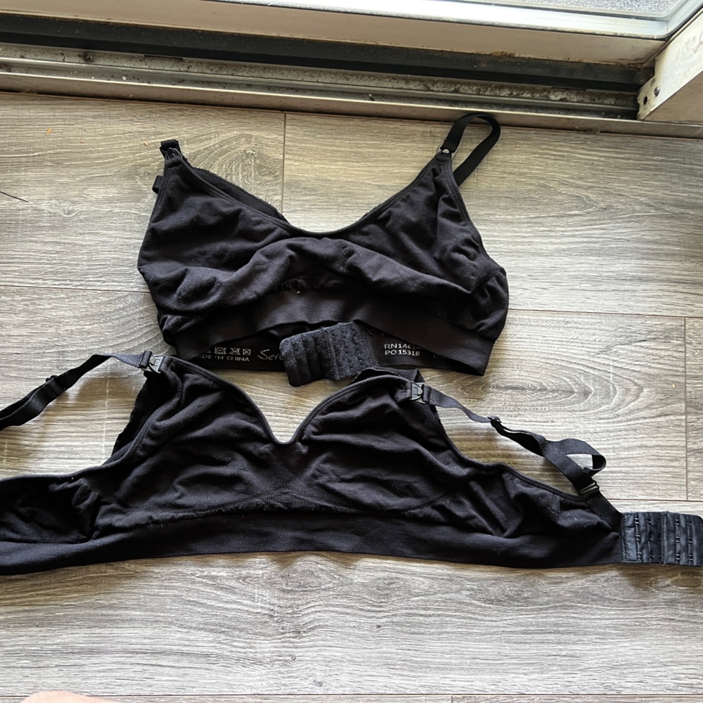 Seraphine Comfy maternity/ nursing bra bundle